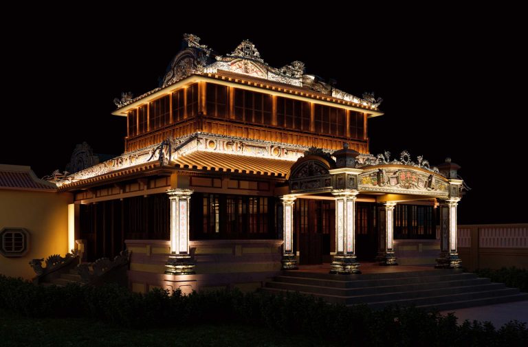 chiếu sáng kiến trúc trong các công trình cổ