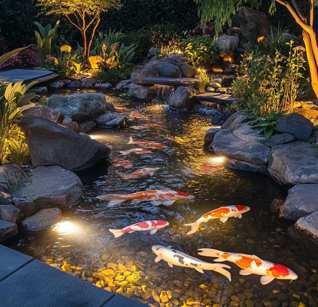 Chiếu sáng cảnh quan tiểu cảnh