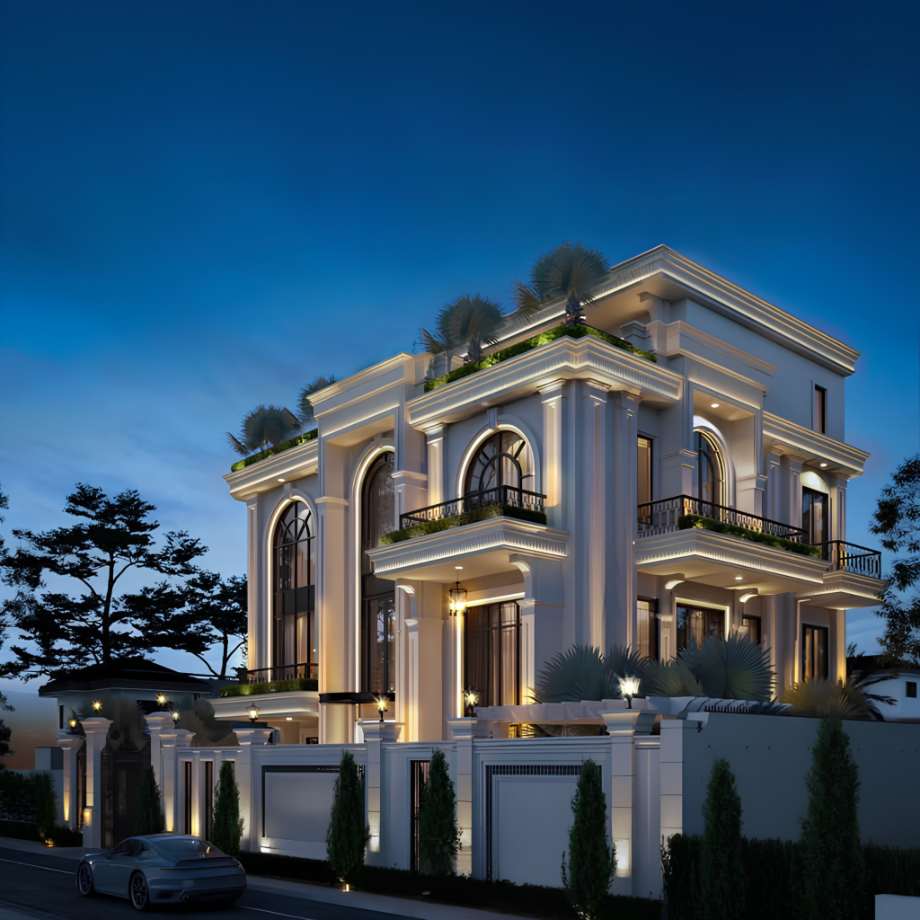 Thiết kế chiếu sáng mặt dựng tốt cần đảm bảo độ bền và khả năng bảo trì