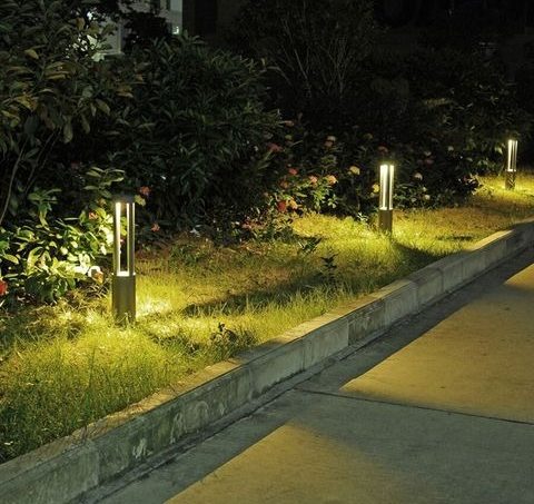 Đèn nấm sân vườn có chỉ số chống bụi, chống nước IP65