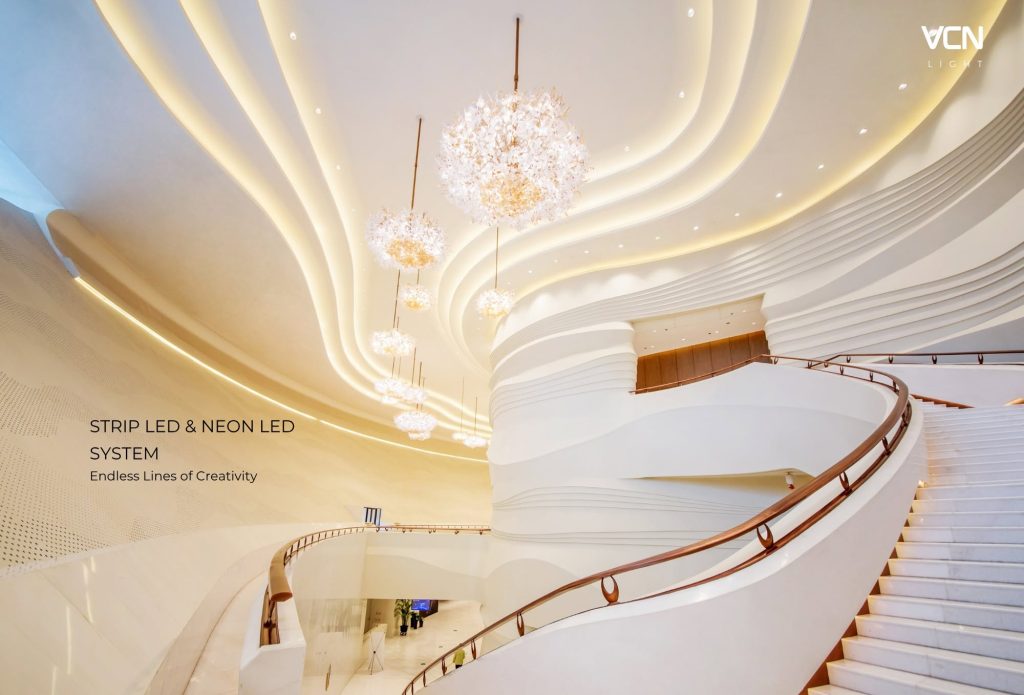 Đèn Linear chiếu sáng nội thất