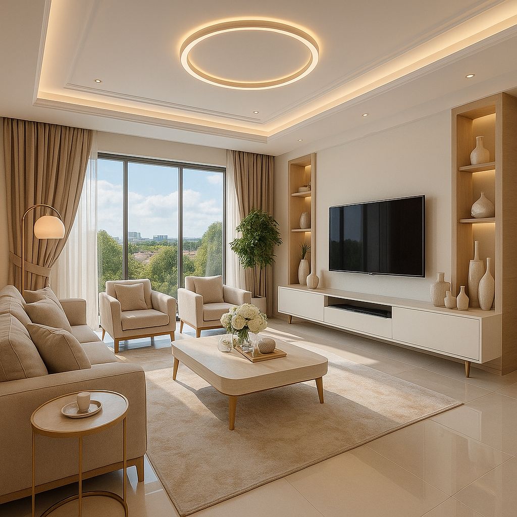 Chiếu sáng nội thất chung cư, nhà phố