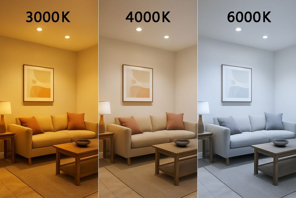 Lựa chọn nhiệt độ màu phù hợp