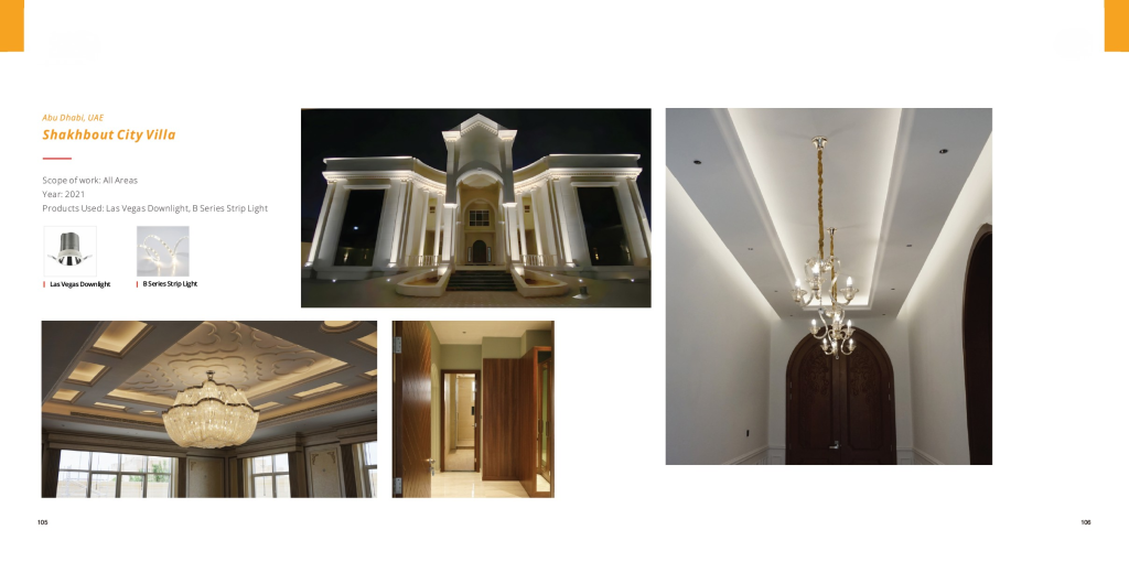 Dự án chiếu sáng nội thất được VCN Light thực hiện
