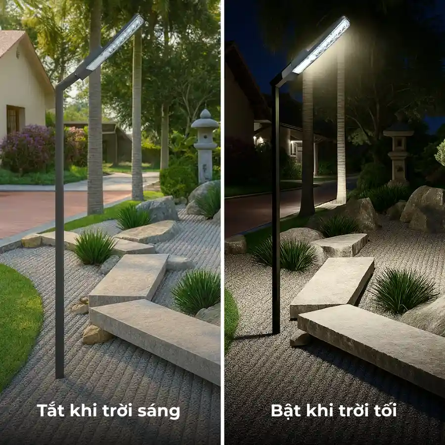 Đèn cảm ứng ánh sáng thông minh