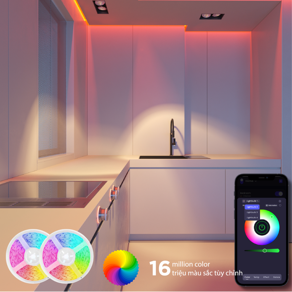 Đèn đổi màu thông minh RGB/RGBW