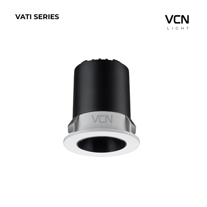 Đèn Spotlight Âm Trần Vati Series Thân Ngắn