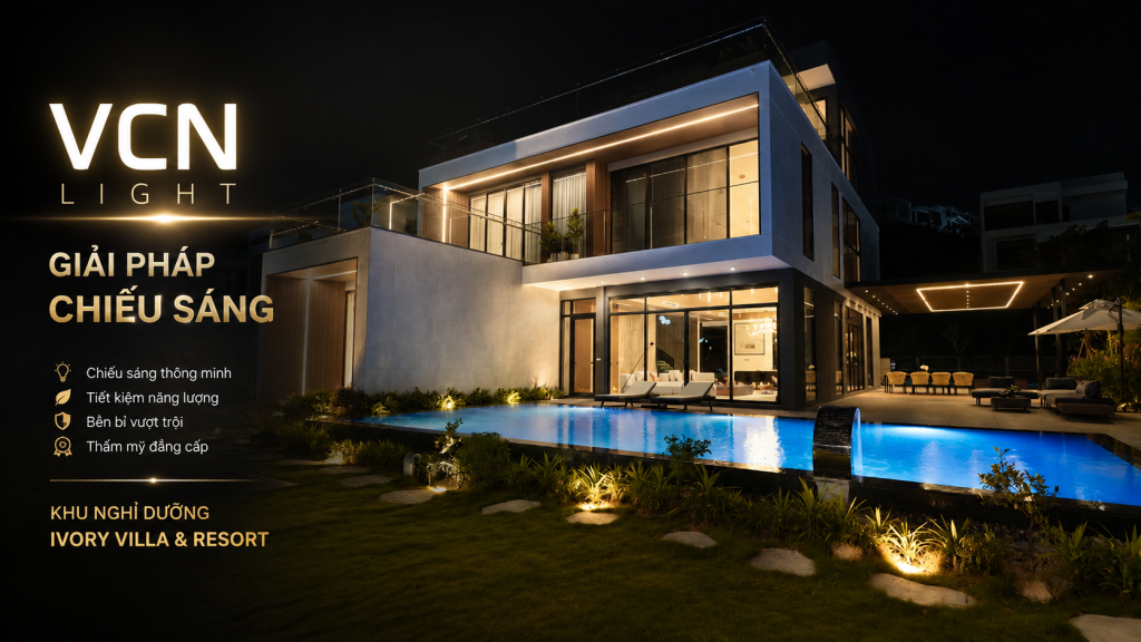 VCN Light - Dự án Khu Nghỉ Dưỡng Ivory Villa & Resort, Lâm Sơn, Lương Sơn, Hòa Bình