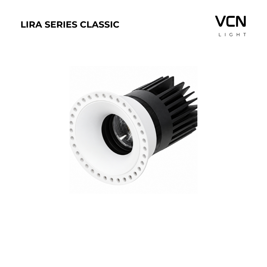 Đèn âm trần Lira Series Classic 12W