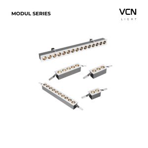 Đèn âm trần Modul Series chỉnh hướng