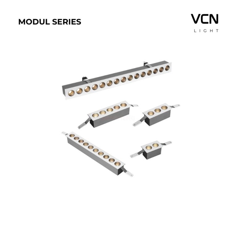 Đèn âm trần Modul Series chỉnh hướng