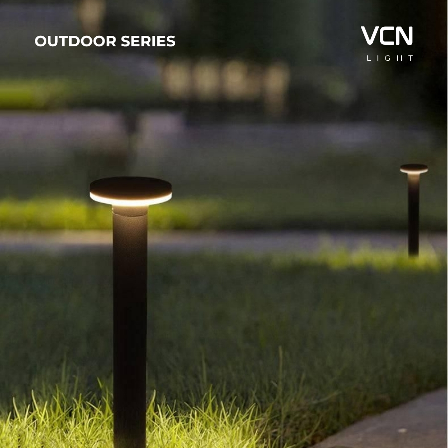 Đèn trụ nấm sân vườn cao 600mm