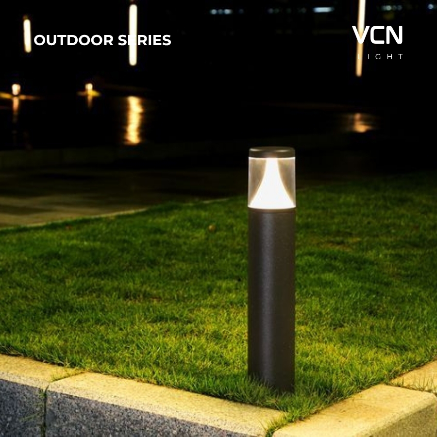 Đèn trụ sân vườn làm đẹp cảnh quan