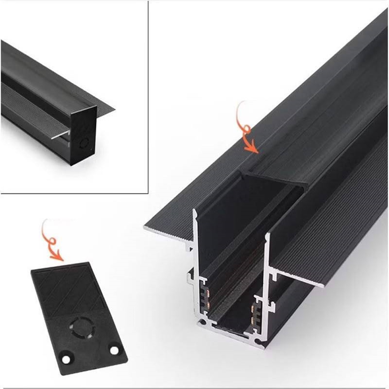 Đèn ray nam châm Mini âm trần