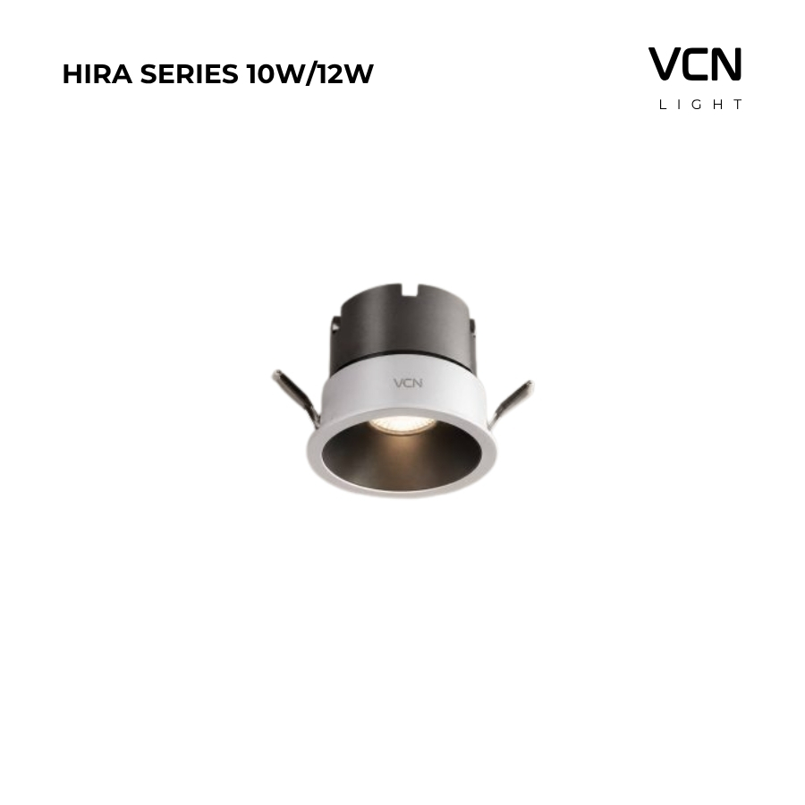 Đèn âm trần Hira Series 10W/12W IP54