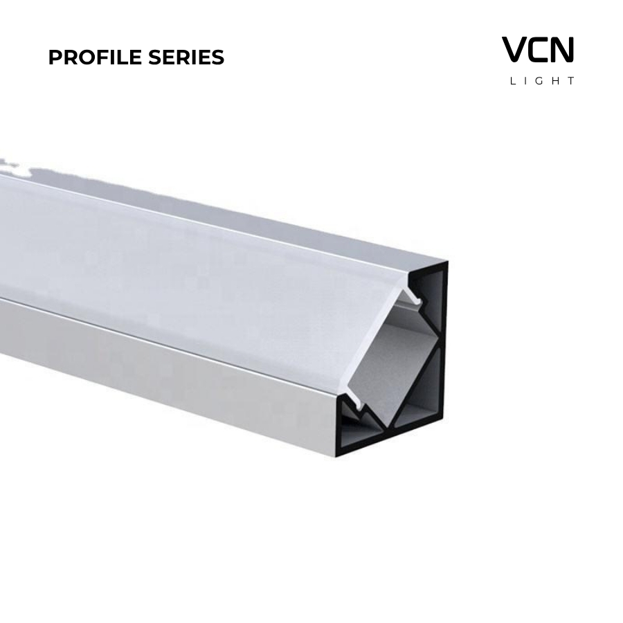 Profile Series nhôm âm viền Z dấu sáng UZ2108